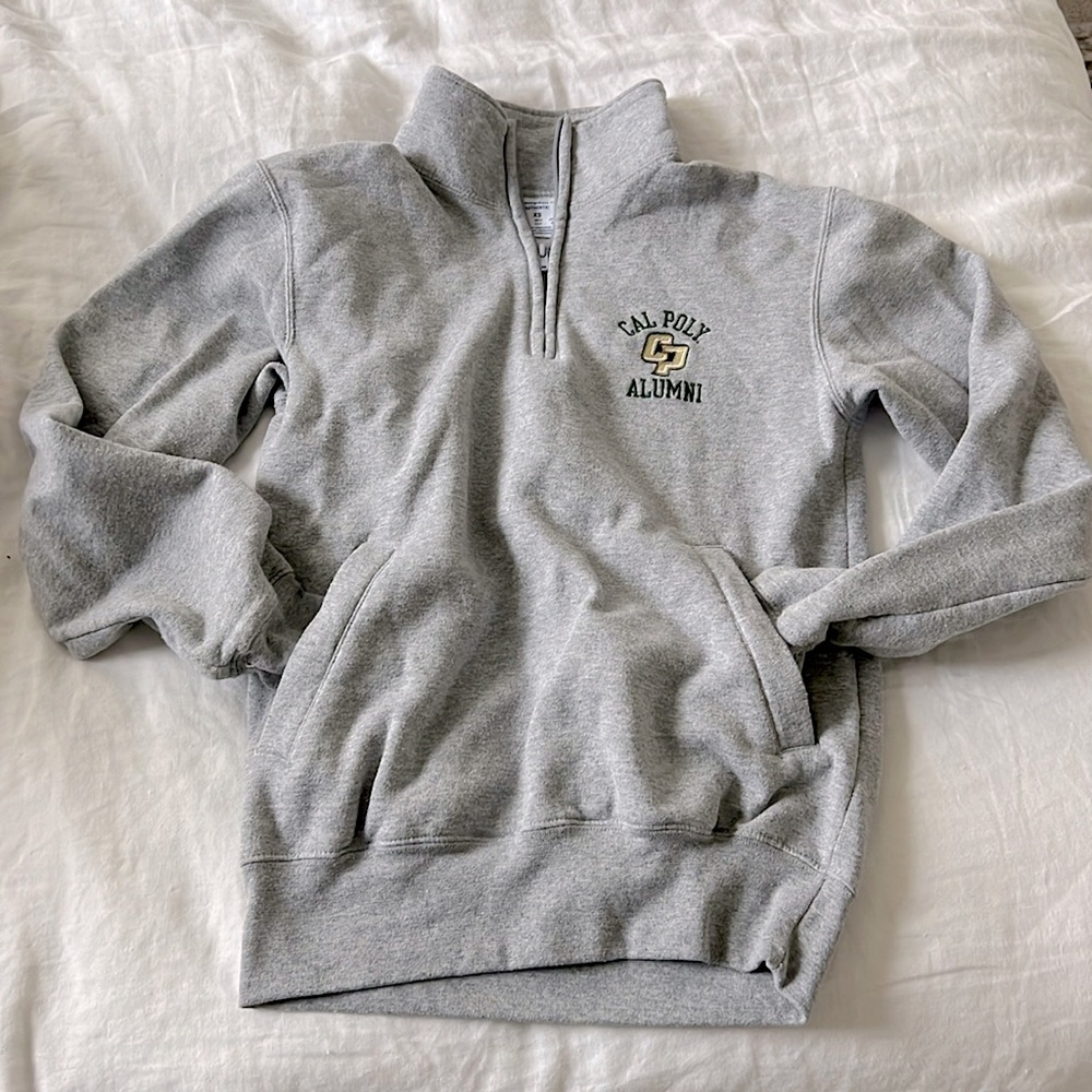Cal Poly SLO alumni half zip